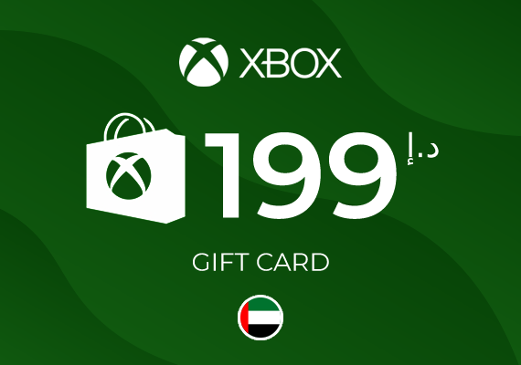 Xbox Live Gift Card 199 AED Xbox Live Key - UNITED ARAB EMIRATES